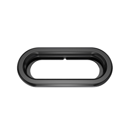 Abrams 6" Oval Black Rubber Grommet for 6 Inch Oval STT Light TLG-60O